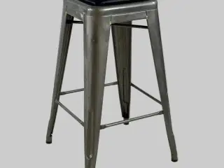 Tolix H75 Barstol – Grå SH 75 cm