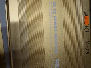 Inverter GREEN ENERGY Pure Sine Wave DC/AC Power 2000W