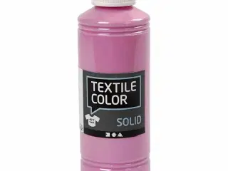 Textile Solid, dækkende, pink, 250ml/ 1 fl.
