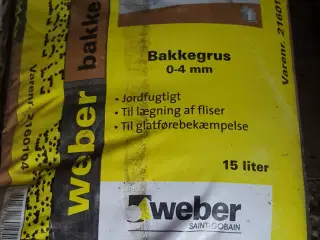 Weber Bakkegrus