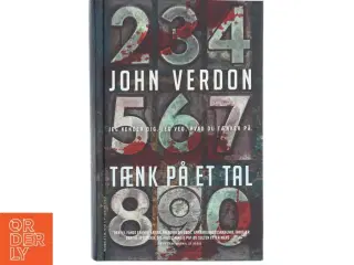 Tænk på et tal af John Verdon (Bog)