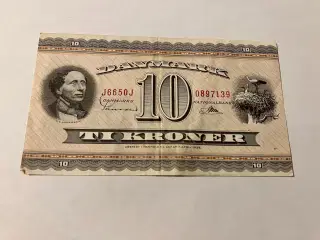10 Kroner J6 1965 0J