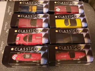 Shell Classico vintage modelbiler sæt med 8 stk