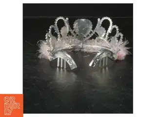 Legetøjs tiara med pynt (str. Ø 12 cm)