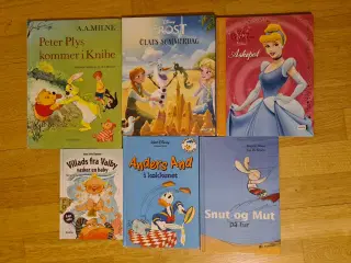 Seks børnebøger til begynder-/højtlæsning