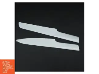 To hvide knive fra Christian Bitz(str. 32 cm)