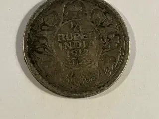 1/4 Rupee India 1917