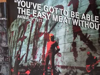 Roger Waters "The Wall" bog/Tourhæfte, Aalborg