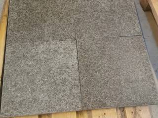 Granitflise sort/koks 30x30x3 cm