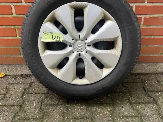 4 vinterdæk / stålfælge 