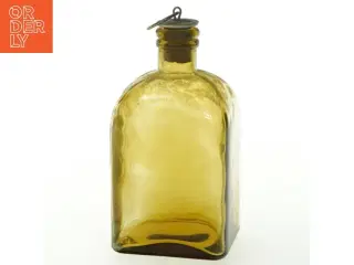 Antik glasflaske (str. 15 cm)