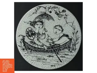 Nymølle Bjørn Wiinblad månedsvægplatter fra Nymlle (str. Ø. 15 cm. 6 styk)