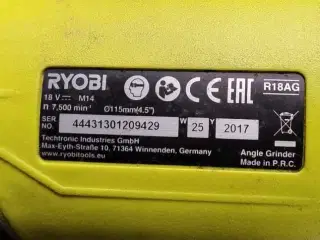 Ryobi Hækkeklipper med telskobforlænger 