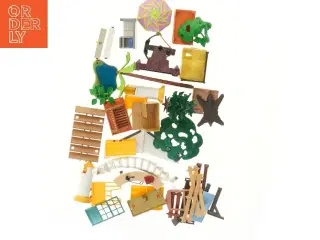 Legetøjssæt med diverse dele fra Playmobil