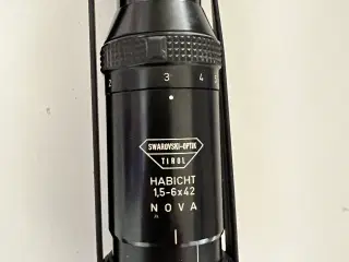 Swarovski Optik Habicht 1.5-6x42 Nova kikkertsigte