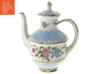 Porcelæn kande med blomsterdesign fra B&G (str. 20x23 cm)