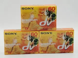 ⭐️· Sony 63 Mini DV - 3 STK TILBAGE