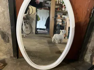 Oval spejl