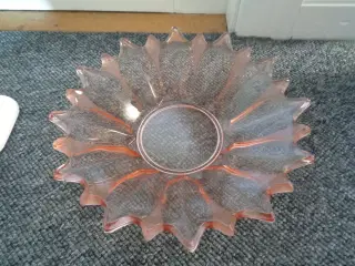 Skål  i farvet glas 