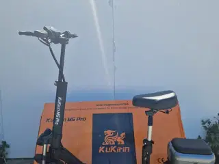 KuKirin M5 Pro – Kraftfuld el-løbehjul lang rækkev