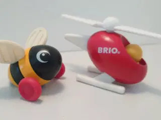 Lille Brio helikopter og humlebi. 