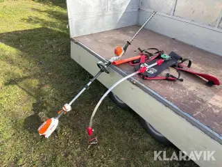Hækkeklipper Stihl HLA 66 med rygbøjle