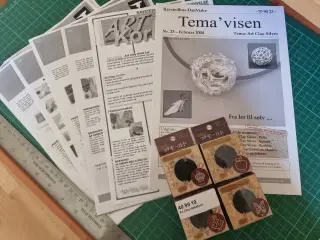 Tema'visen +Art Clay forme + form til halskæder