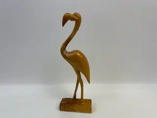 Flamingo træ figur