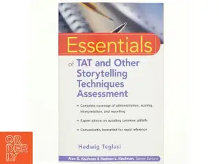 Essentials of TAT and other storytelling techniques assessment (Bog)