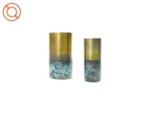 2 x vaser fra Hübsch (str. 24 og 20 cm)