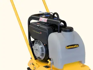 Udlejning pladevibrator Batmatic 92kg