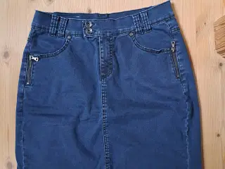 Denim nederdel Bessie str. 38