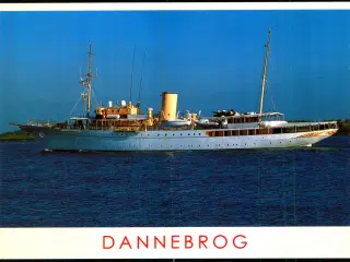 Kongeskibet - Dannebrog - Trojaborg H 03 - 12x17 cm - Ubrugt