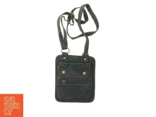 Sort skuldertaske (str. 18x15 cm)