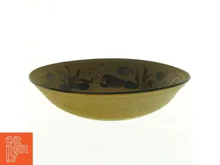 Keramikfad med fiskemotiver (str. Diameter, 37 cm)