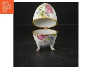 Porcelænsæg med blomster fra Tiger (str. 13 cm)