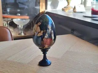 Håndmalet trææg 