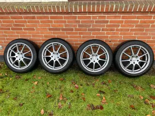 5x112 OZ Racing fælge med vinterdæk