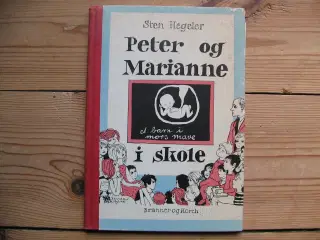 Sten Hegeler (1923-2021).Peter og Marianne i skole