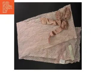 Vintage Romantisk Rosa Tørklæde fra Noa Noa NYT MED PRISMÆRKE (str. 200 x 20 cm)