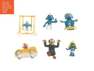 Smølfer hobbi figurer (str. 7 cm)