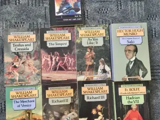 Nye William Shakespeare og andre bøger