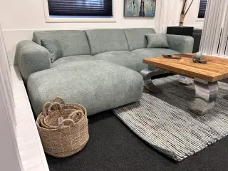 Lækker Sofa med Chaiselong