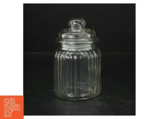 Glas med låg, 2 stk (str. 13 cm. 2 styk)
