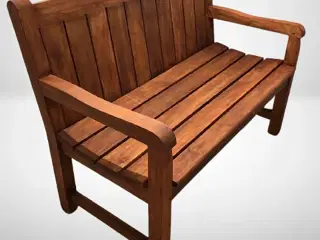 havebænk i teaktræ