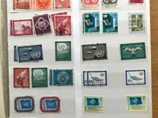 FN frimærker i album