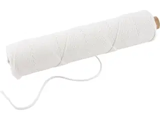 Væge, Passer til dyppelys (diam. 22-30 mm) og støbelys (diam. 60-80 mm) , 100 g, 50m/ 1 rl.