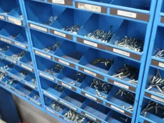 6 stk. sortimentsreoler