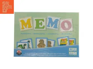 Memo spil fra Danspil (str. 24x16,5 cm)