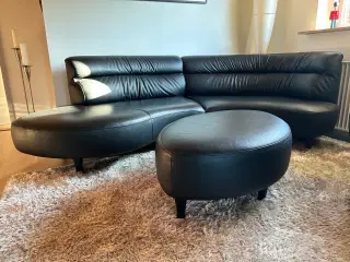 Rolf Benz lædersofa